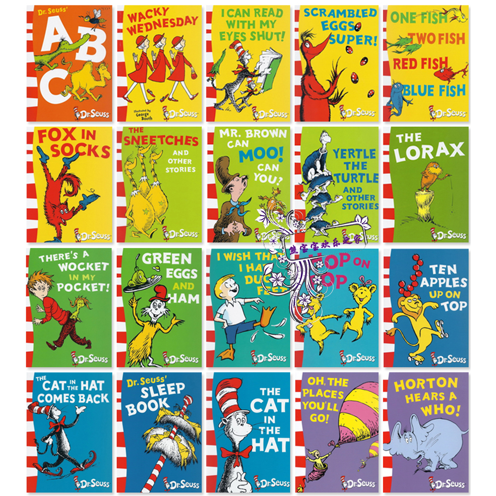 Party Games New Year - Random 1 Book Dr.Seuss Interesting Story