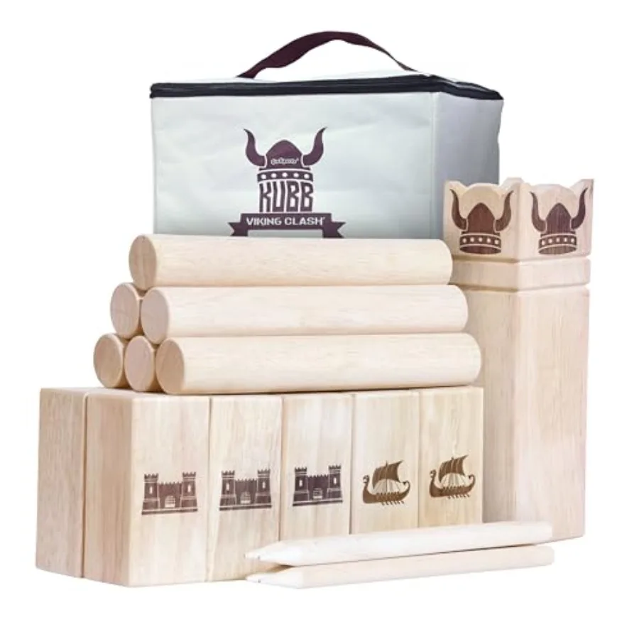Kubb Game Yard - Kubb Yard Game Set - Outdoor
