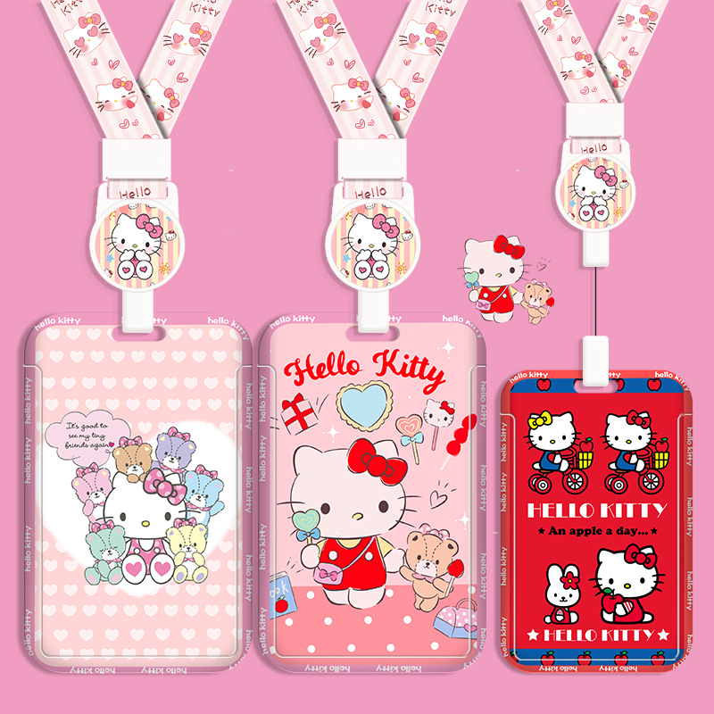 Party Games Bus - Sanrio Hello Kitty Card Case Kawaii