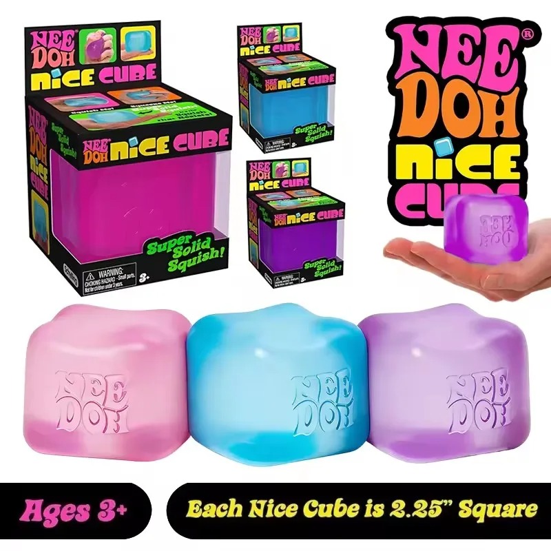 Party Games Spy - NeeDoh Squishy Schylling Atomic *Stress Relief