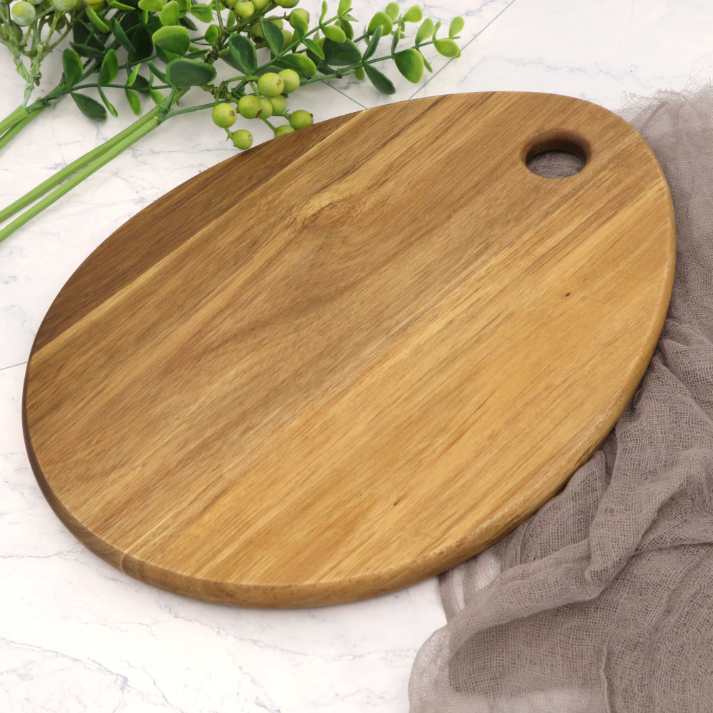 Cornhole Board Set - Jaswehome Acacia Wood Cutting Boards Solid