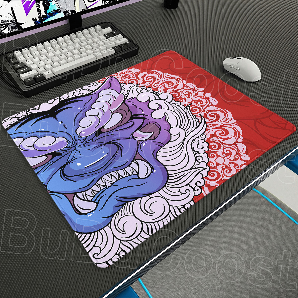 Kubb Game Yard - Computer E-Sports Tiger Pattern Mousepad Small