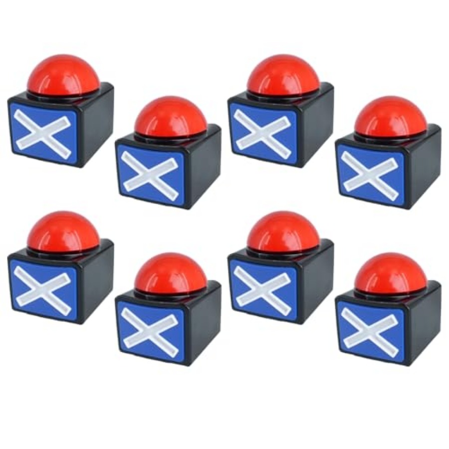 8 Pcs Answer Game Buzzer with  - Party Games Quiz For Adults reseña y precio
