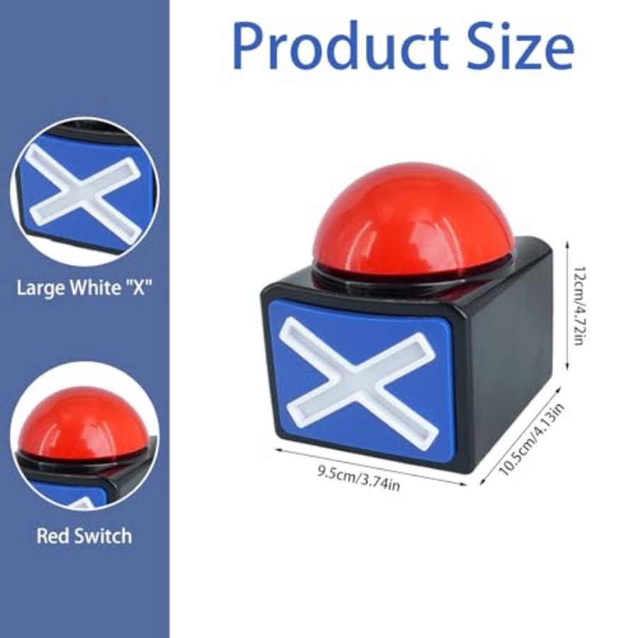 8 Pcs Answer Game Buzzer with  - Party Games Quiz For Adults reseña y precio