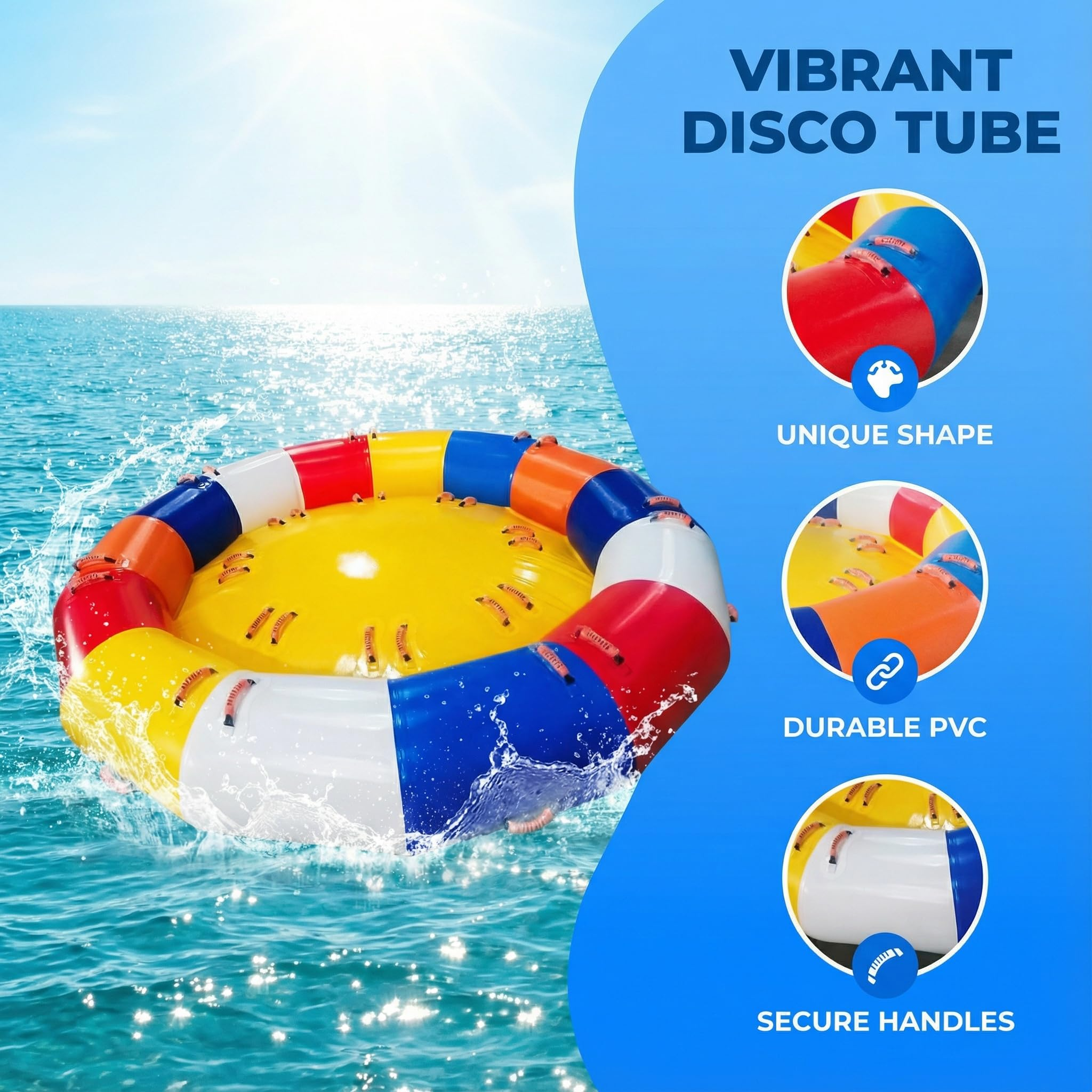 10FT Inflatable Disco Boat Spi - Party Games For Large Groups reseña y precio