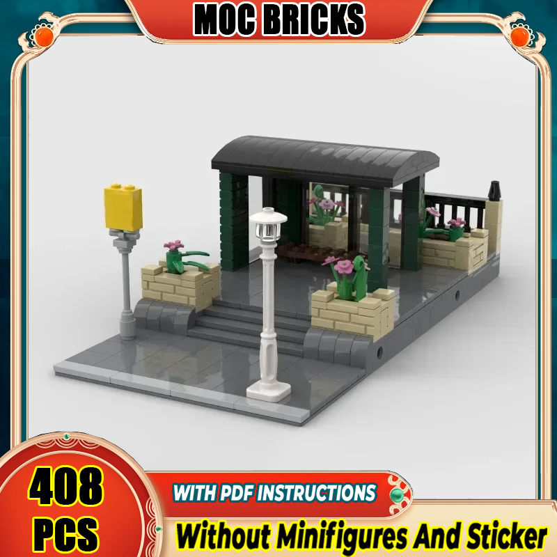City Street View Model  Moc Bu - Party Games Bus reseña y precio