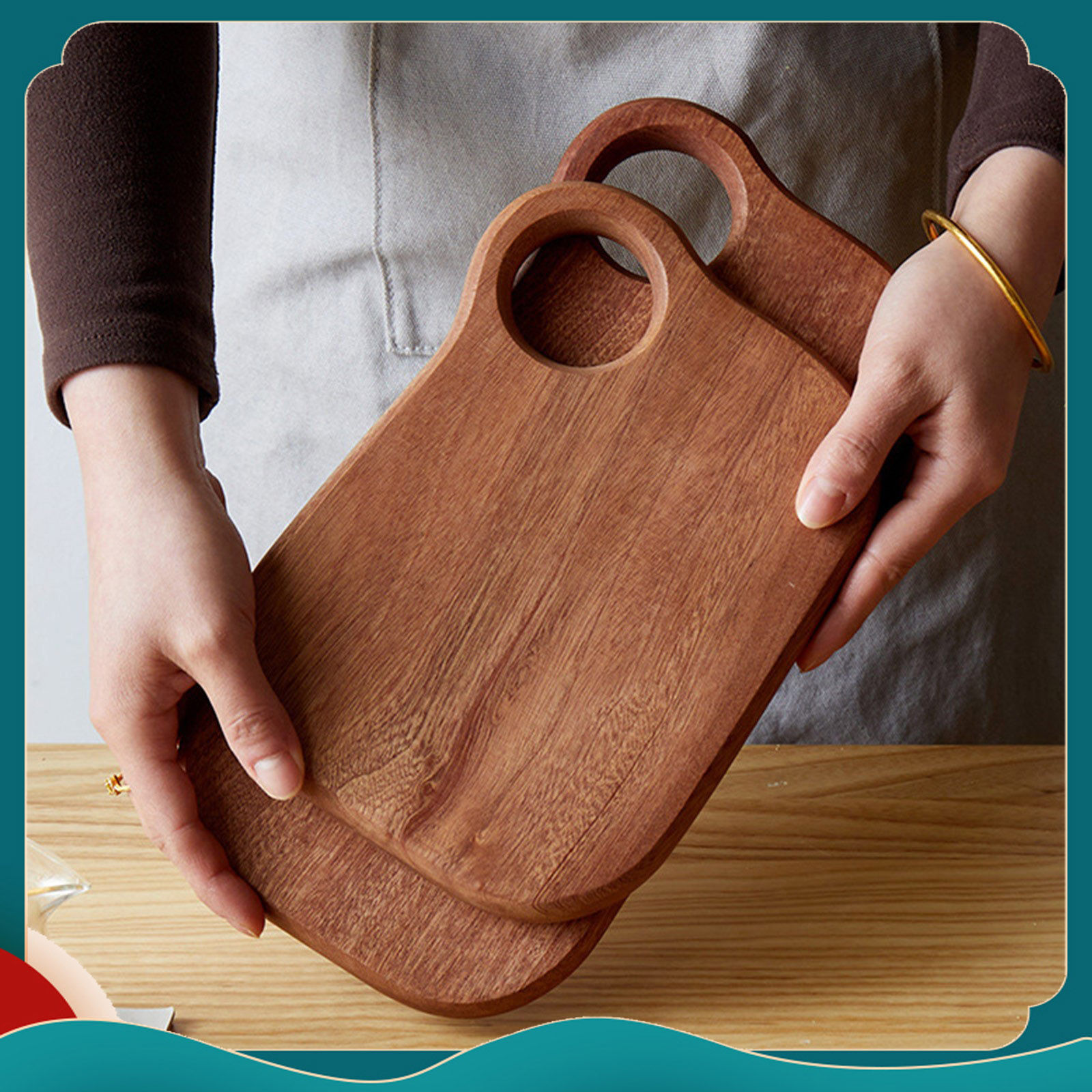 Carved Wooden Cutting Board Fr - Cornhole Board Set reseña y precio