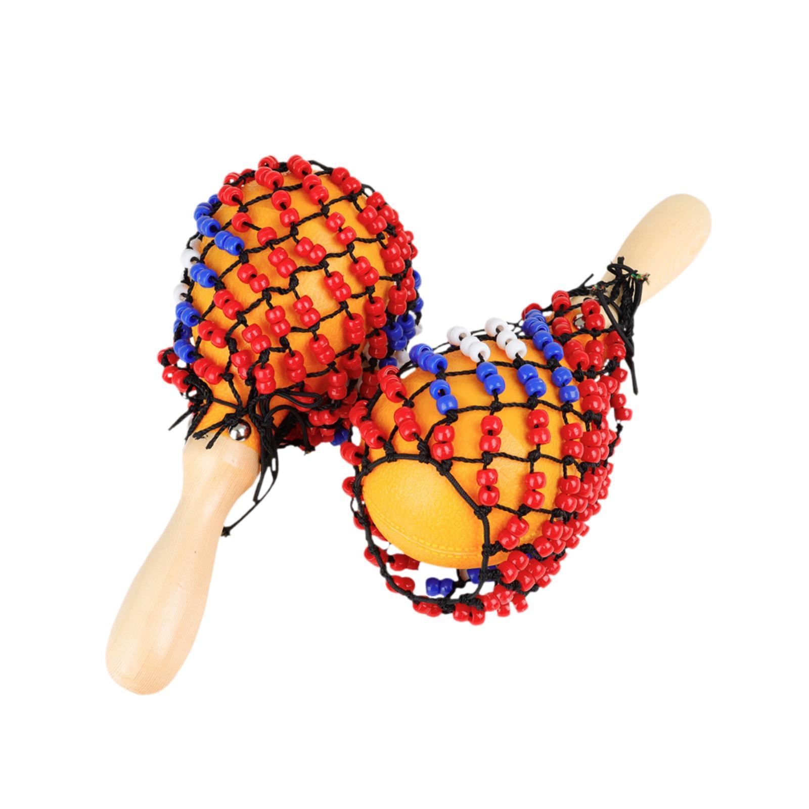 2x Wood Maracas Hand Percussio - Party Games Easy Kids reseña y precio