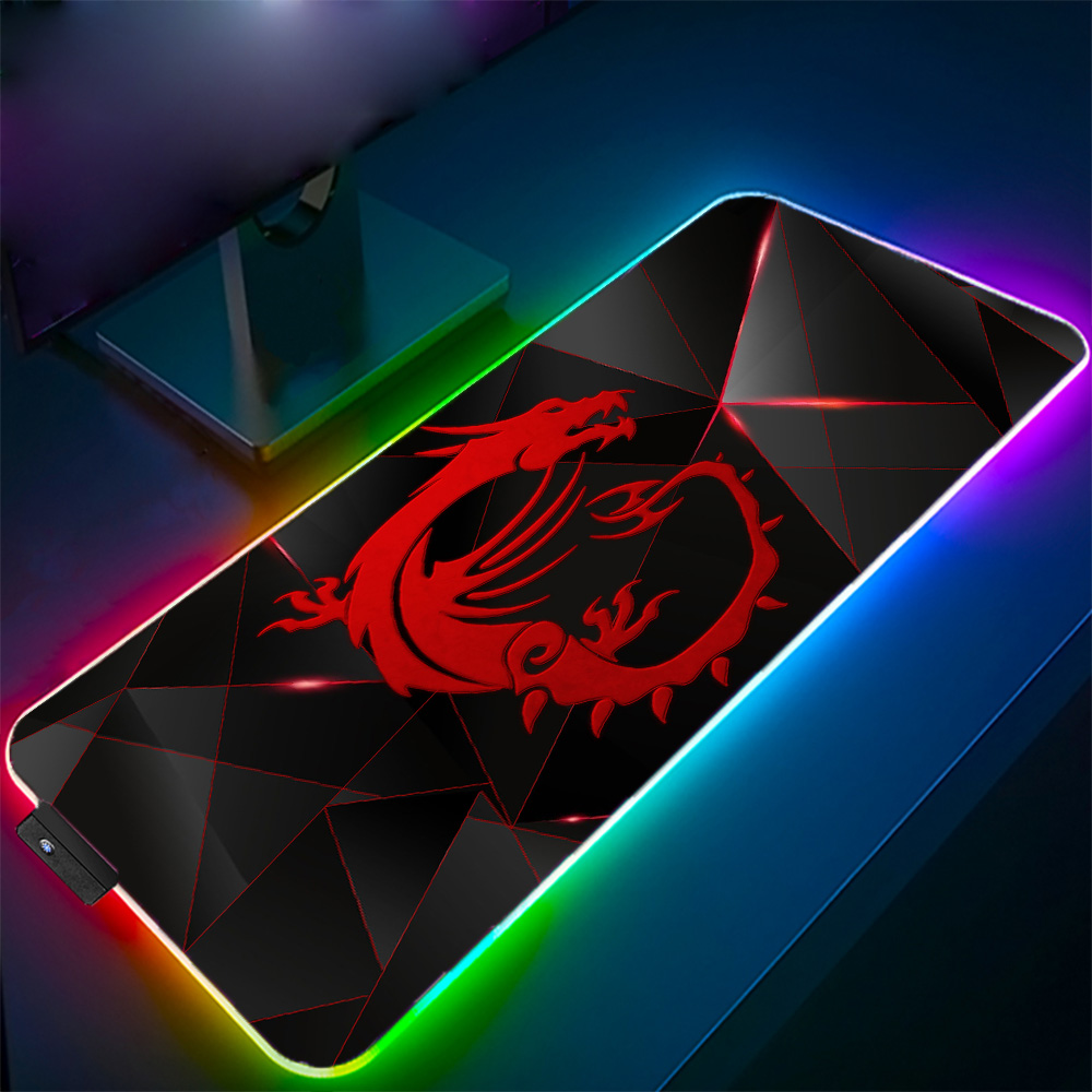 Gaming Mouse Pad Rgb Msi LOGO  - Kubb Game Yard reseña y precio