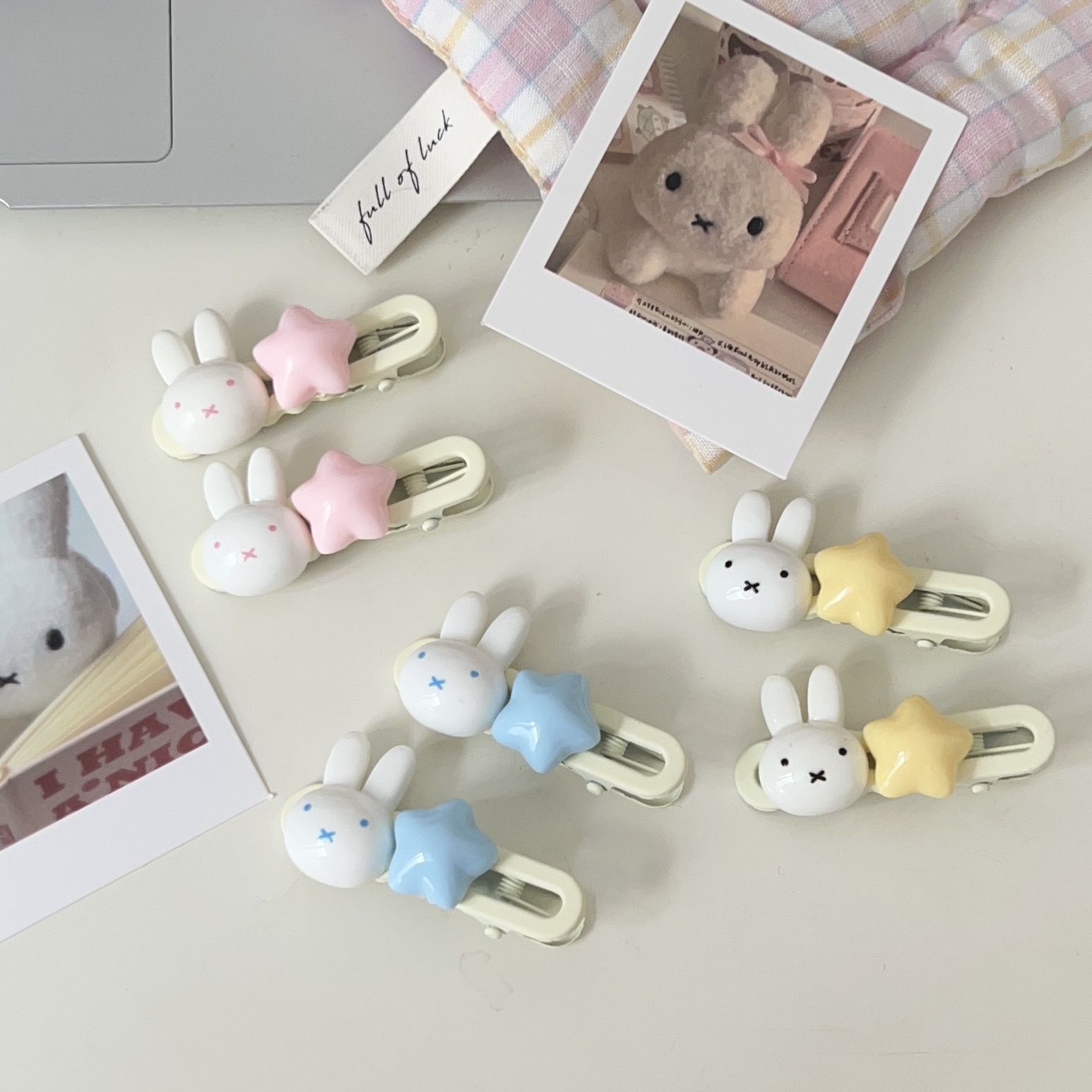 Miffy Star Hair Clip Kawaii Du - Party Games Spy reseña y precio