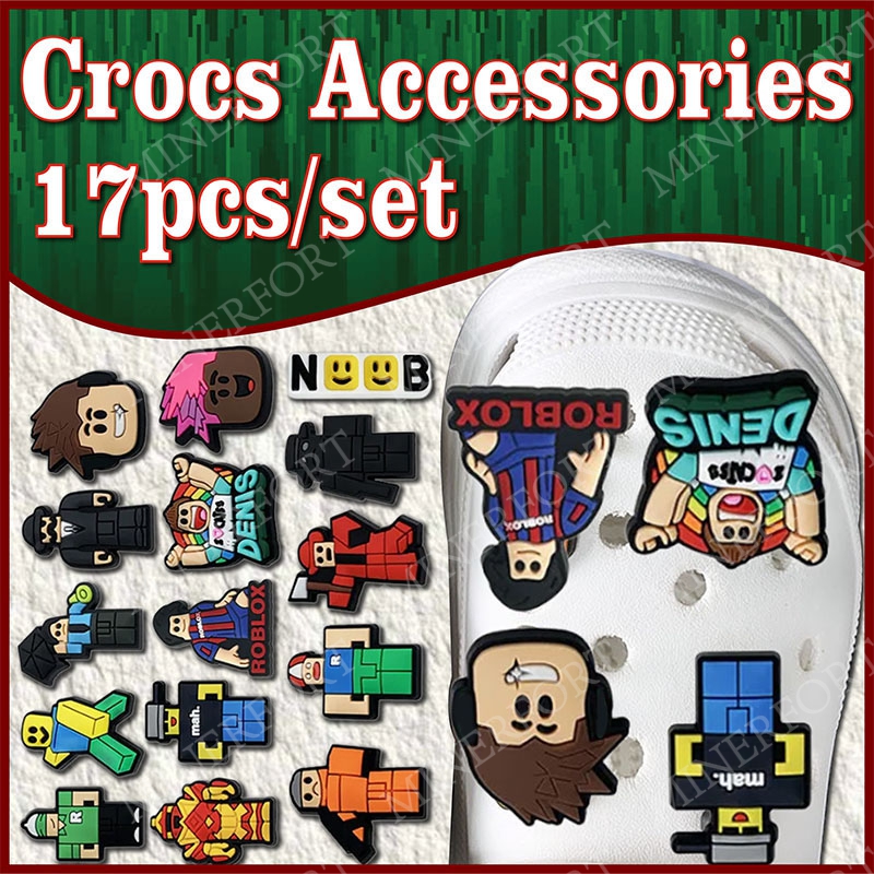 Robloxed Crocs Charms Cute Gam - Party Games Graduation Ideas reseña y precio