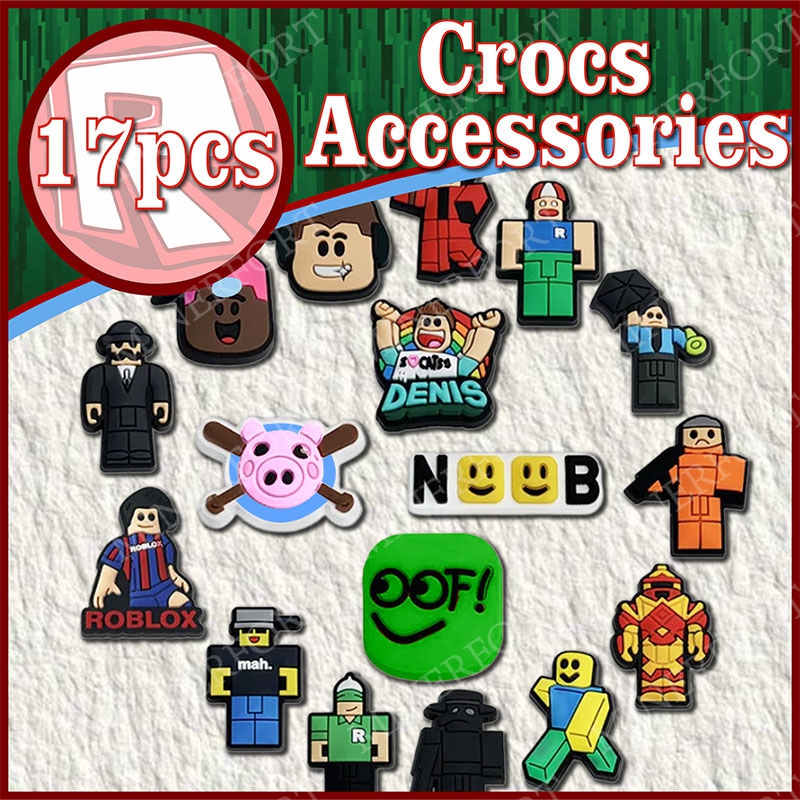 Robloxed Crocs Charms Cute Gam - Party Games Graduation Ideas reseña y precio
