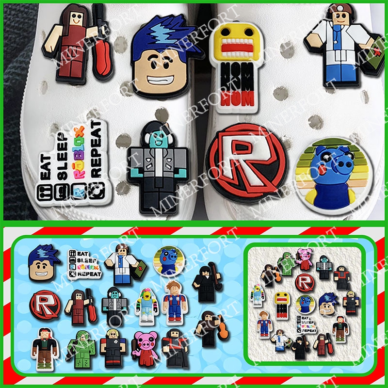 Robloxed Crocs Charms Cute Gam - Party Games Graduation Ideas reseña y precio