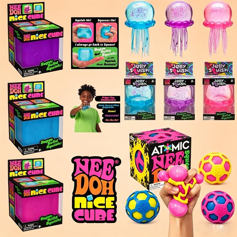 New NeeDoh Squishy Schylling// - Party Games Spy reseña y precio
