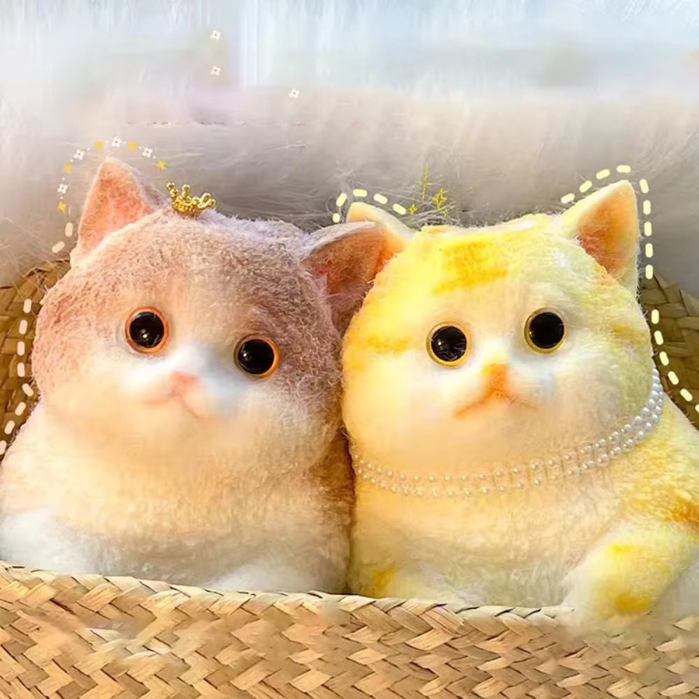 New Cute Cat Soft Squeeze Toys - Party Games New Year reseña y precio