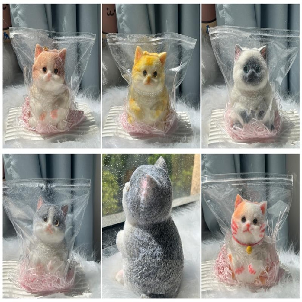 New Cute Cat Soft Squeeze Toys - Party Games New Year reseña y precio