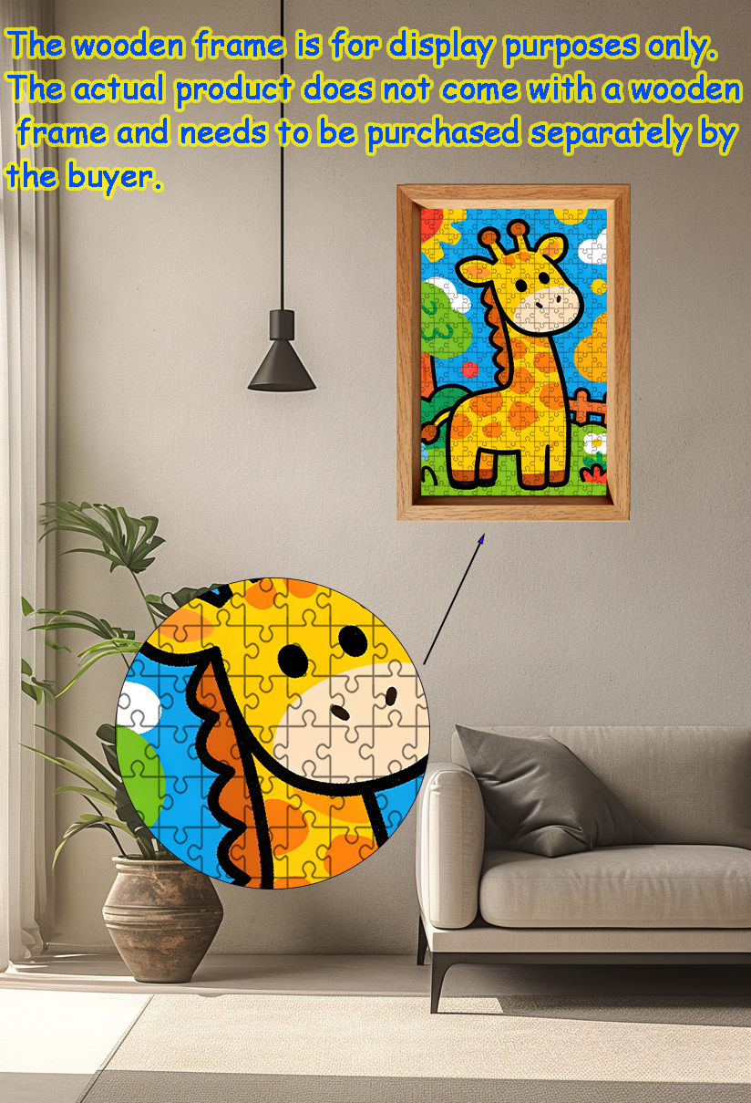 Creative Cartoon Giraffe  Jigs - Party Games Board Game reseña y precio