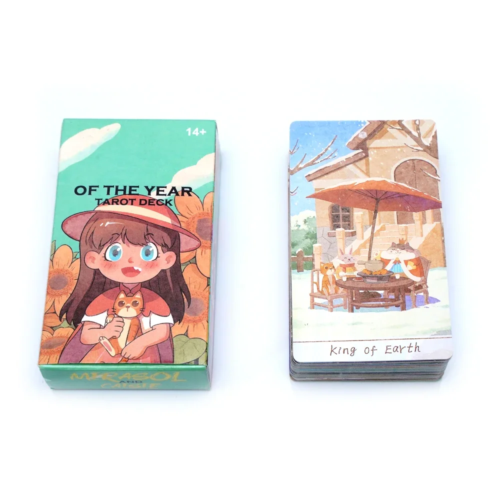 of The Year Tarot Deck 78 Card - Party Games Juegos De Mesa reseña y precio