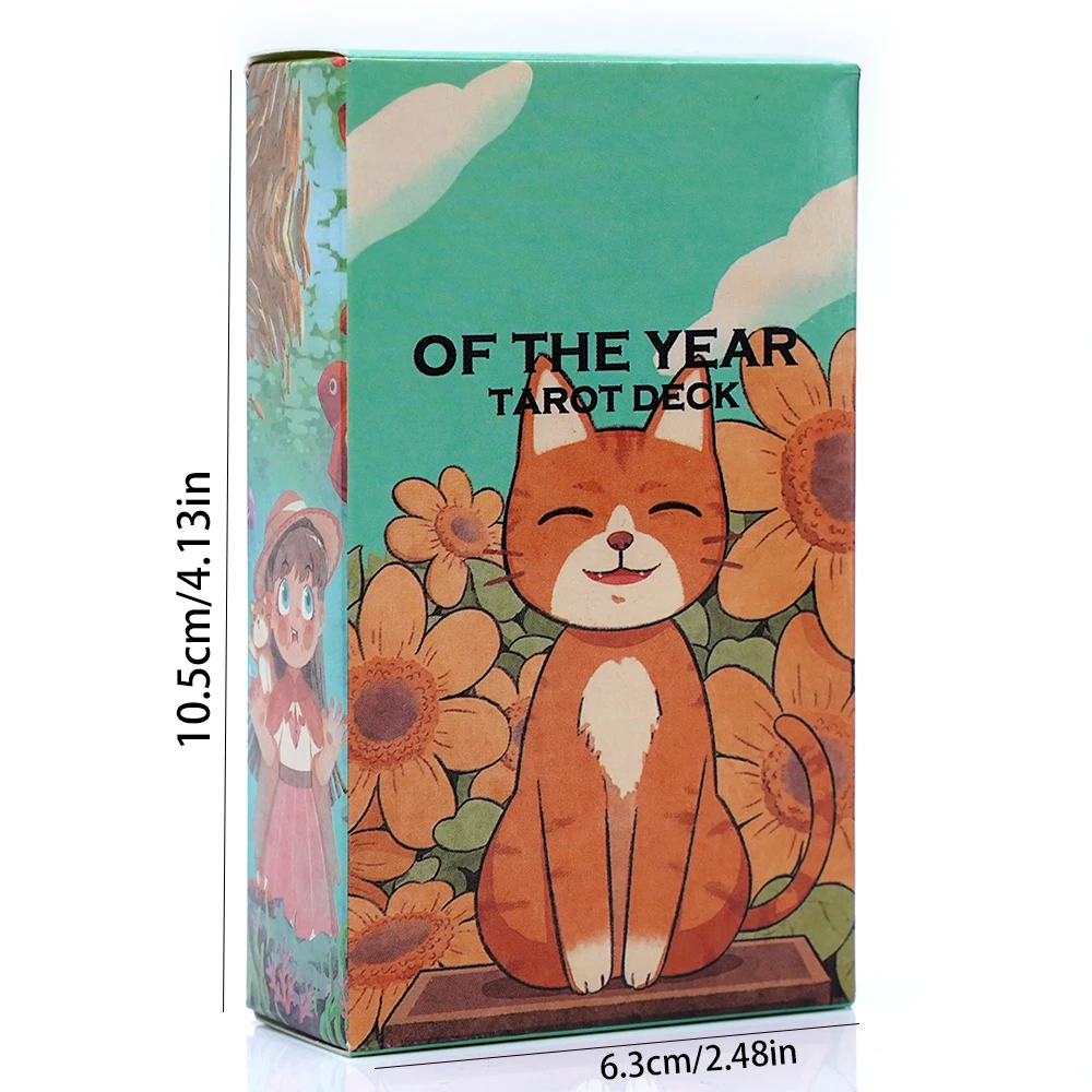 of The Year Tarot Deck 78 Card - Party Games Juegos De Mesa reseña y precio