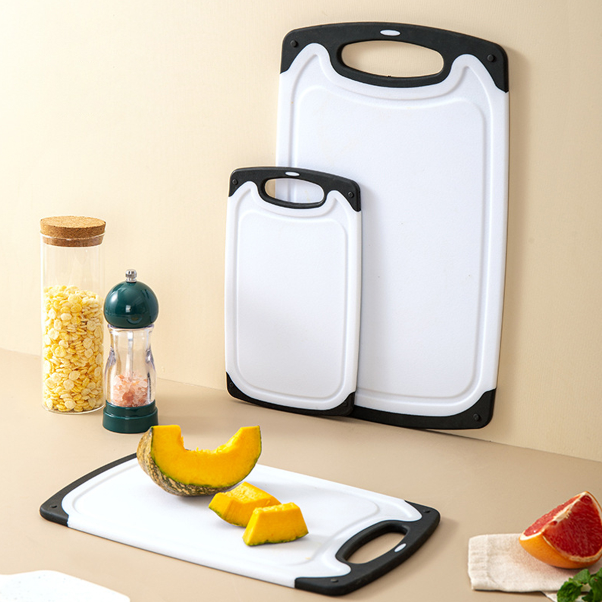 Double-Sided Plastic Cutting B - Cornhole Board Set reseña y precio