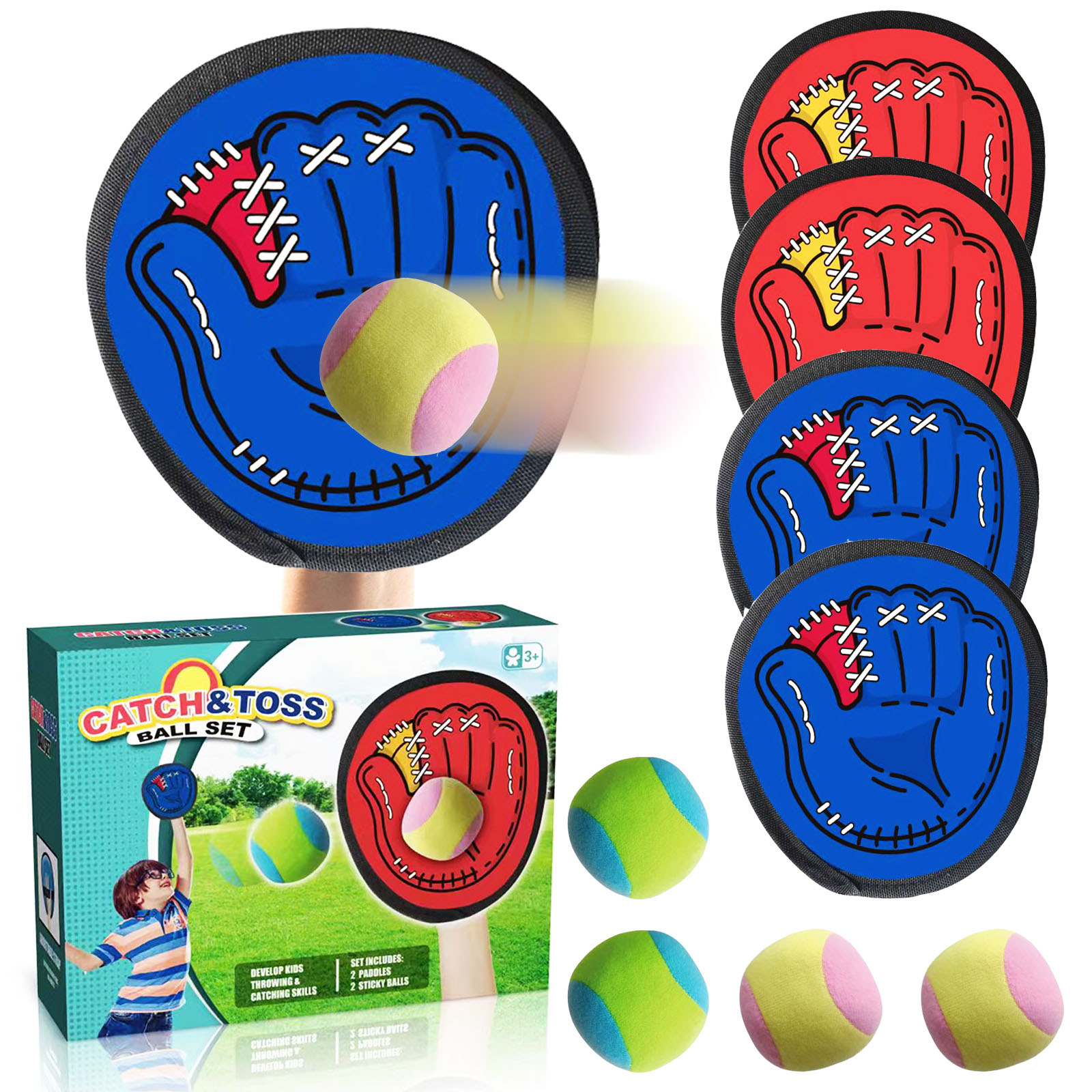 4Set Kids Sucker Sticky Ball T - Limbo Game Set reseña y precio