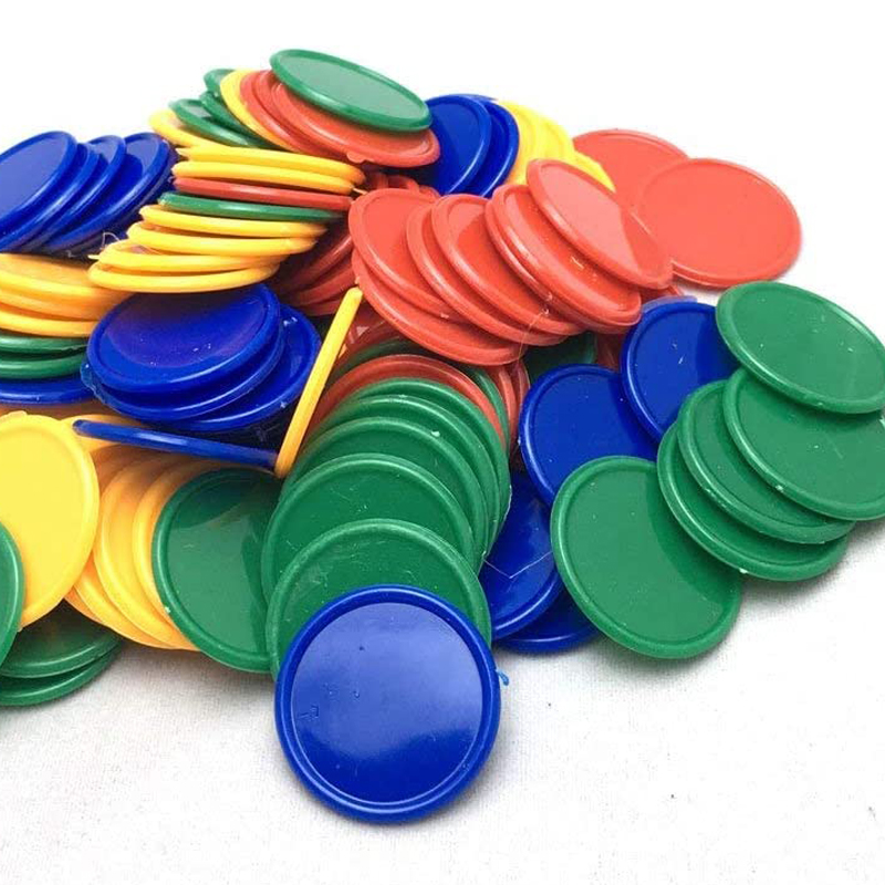 40PCS 37MM Plastic Poker Chips - Party Games Juegos De Mesa reseña y precio