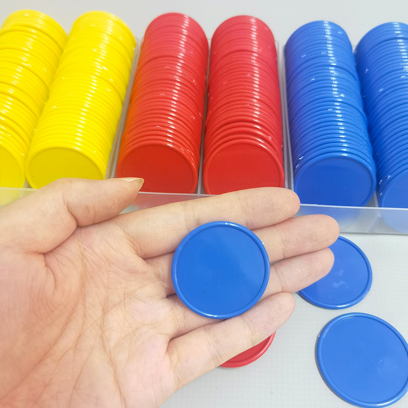 40PCS 37MM Plastic Poker Chips - Party Games Juegos De Mesa reseña y precio