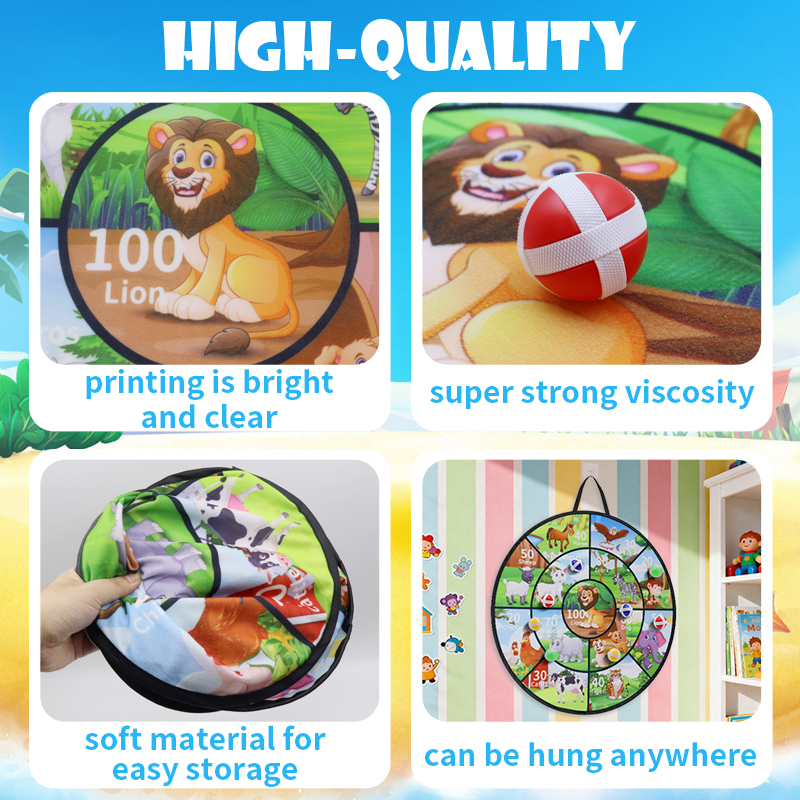 New Foldable Animal World Dart - Limbo Game Set reseña y precio