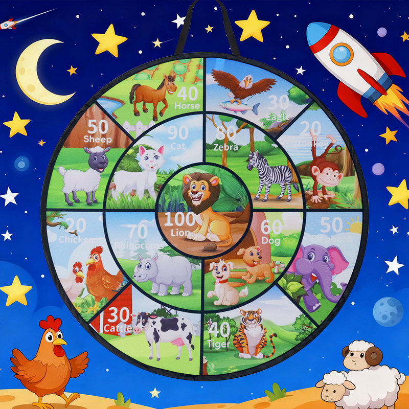 New Foldable Animal World Dart - Limbo Game Set reseña y precio