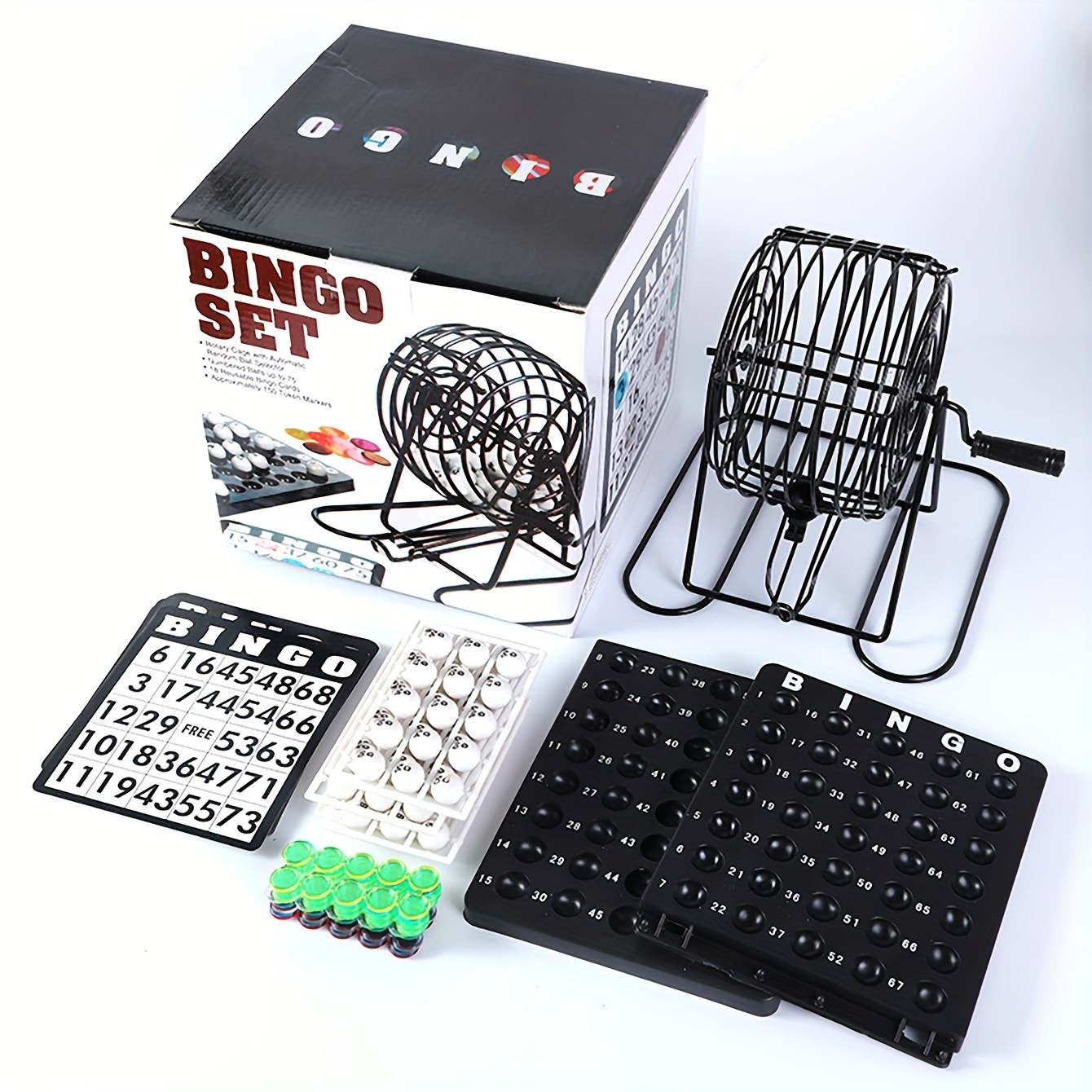 Steel Bingo Lottery Machine Ga - Party Games For Large Groups reseña y precio