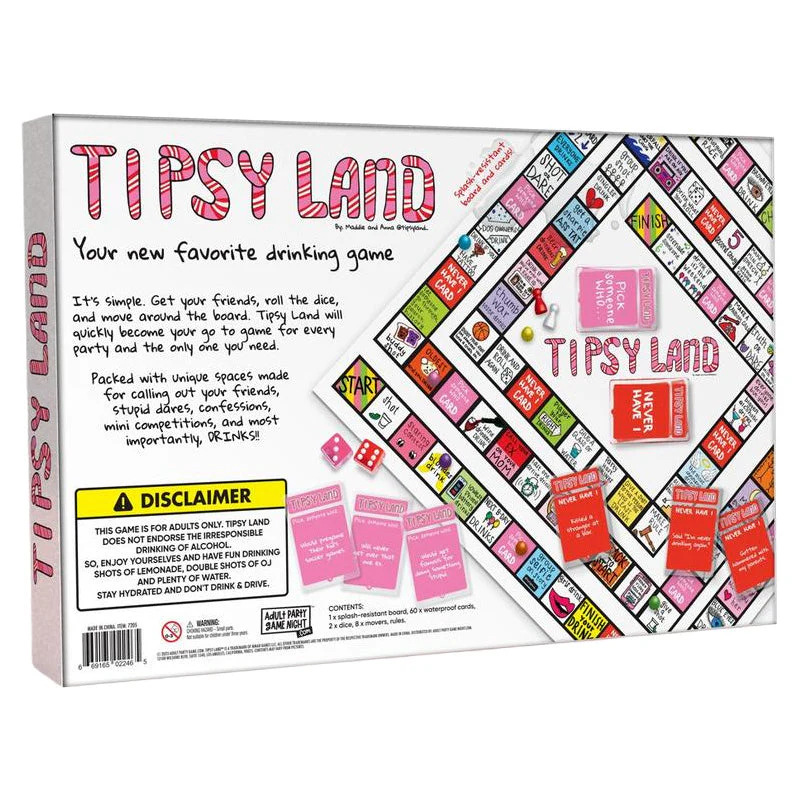 Party Gift of Tipsy Land Party - Party Games Graduation Ideas reseña y precio