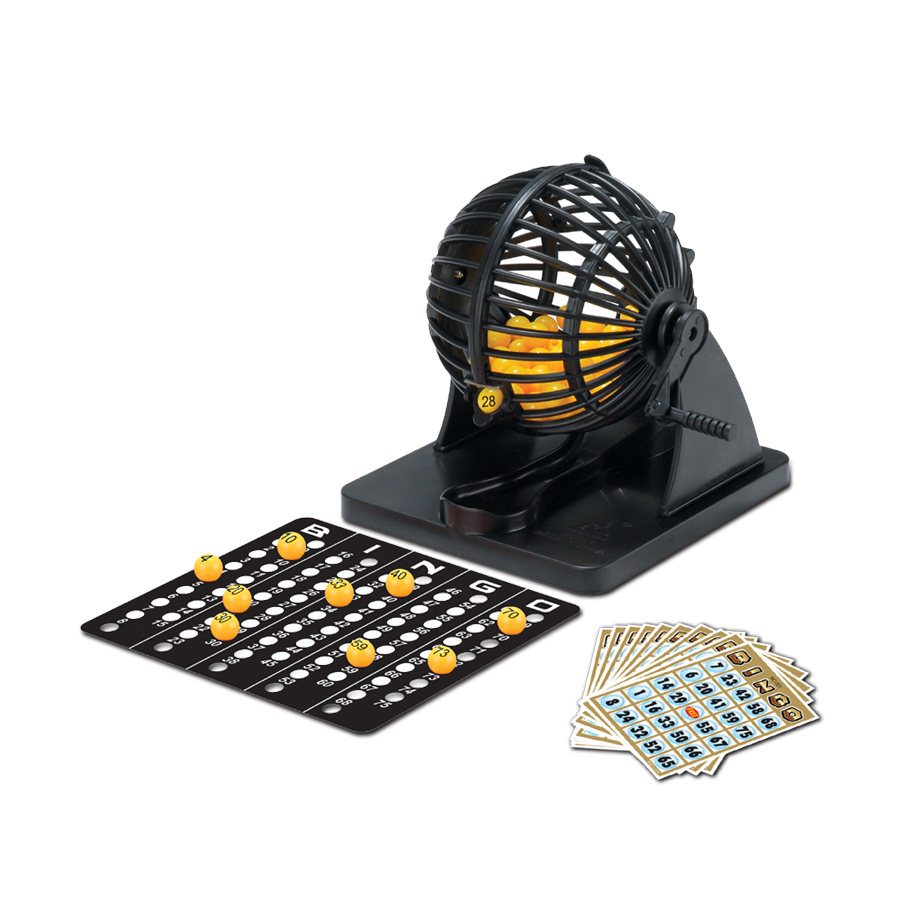 Bingo Lottery Machine Cage Swe - Party Games For Large Groups reseña y precio