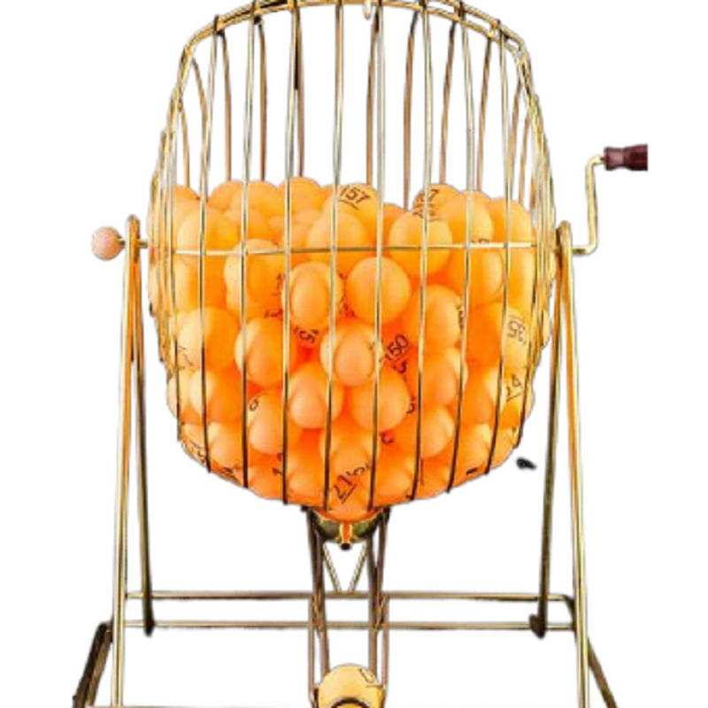 Steel Bingo Lottery Machine Ga - Party Games For Large Groups reseña y precio