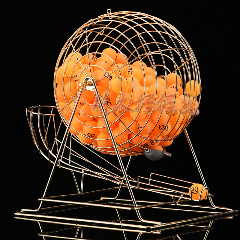 Steel Bingo Lottery Machine Ga - Party Games For Large Groups reseña y precio