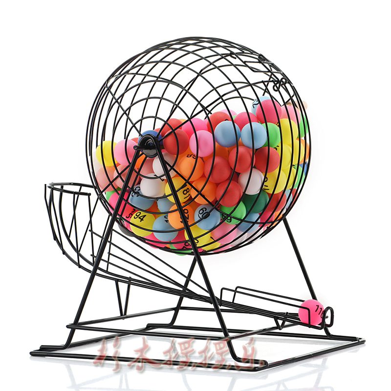 Steel Bingo Lottery Machine Ga - Party Games For Large Groups reseña y precio