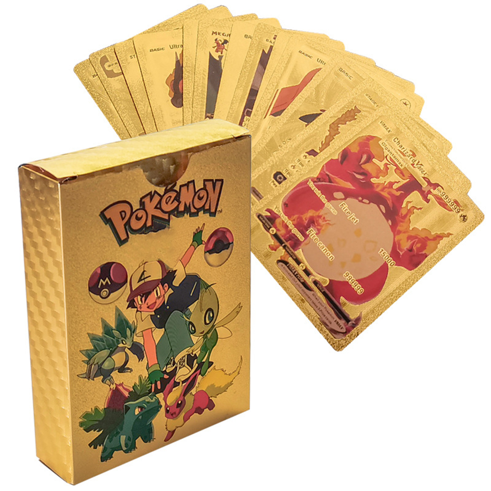 55PCS Pokemon Cards Vmax GX Go - Party Games Box reseña y precio