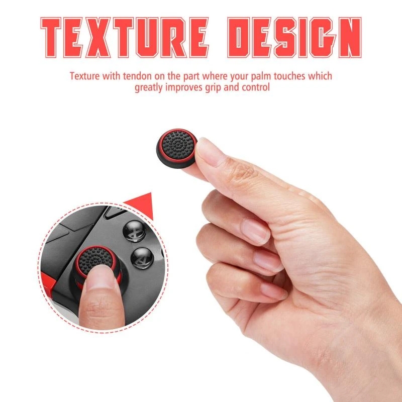 4PCS/10PCS Non-slip Silicone A - Party Games Playstation reseña y precio