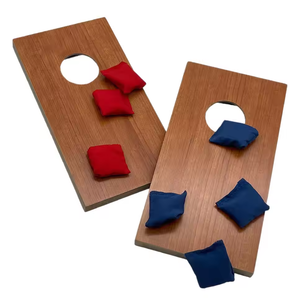 2Pcs Cornhole Set Outdoor Game - Cornhole Board Set reseña y precio