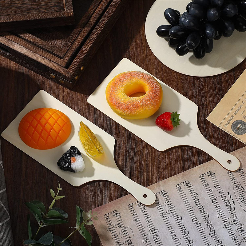 3/6/10Pcs Wooden Mini Cutting  - Cornhole Board Set reseña y precio