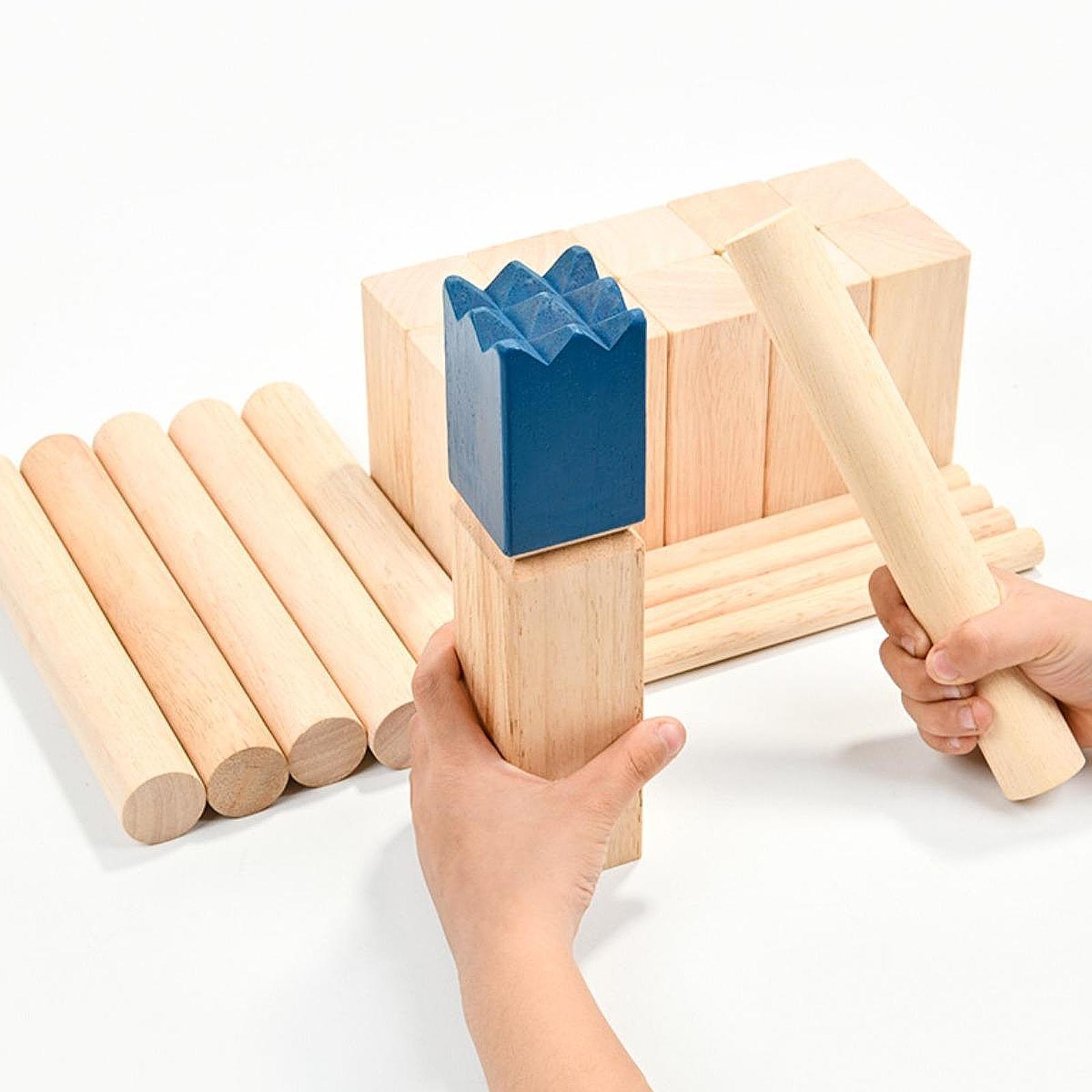 Kubb Yard Game Set Lawn Practi - Kubb Game Yard reseña y precio