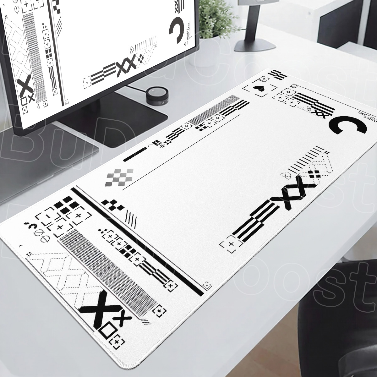 White & Black CSGO Large Compu - Kubb Game Yard reseña y precio