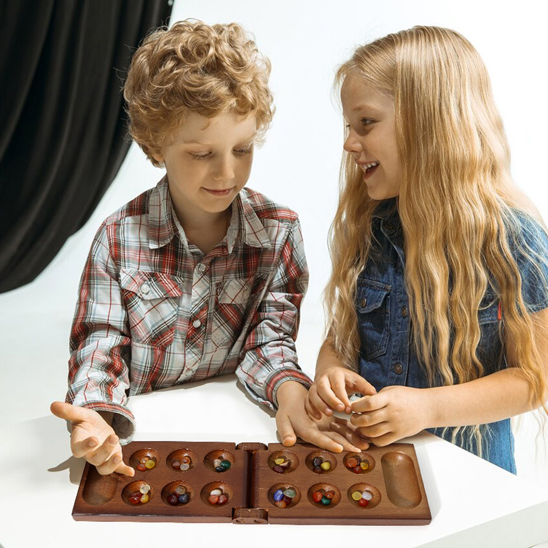 Ancient Mancala African Chess  - Party Games Board Game reseña y precio