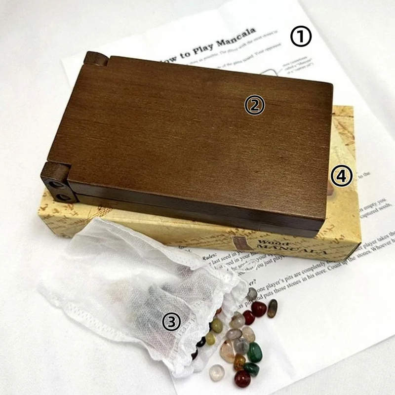 Ancient Mancala African Chess  - Party Games Board Game reseña y precio