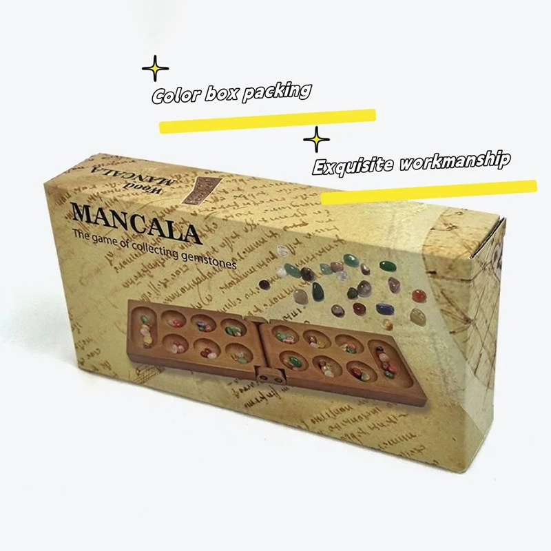Ancient Mancala African Chess  - Party Games Board Game reseña y precio