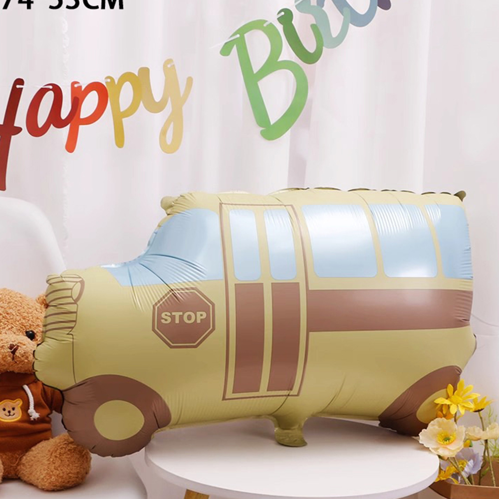 Cartoon Car Balloon, Fire Engi - Party Games Bus reseña y precio