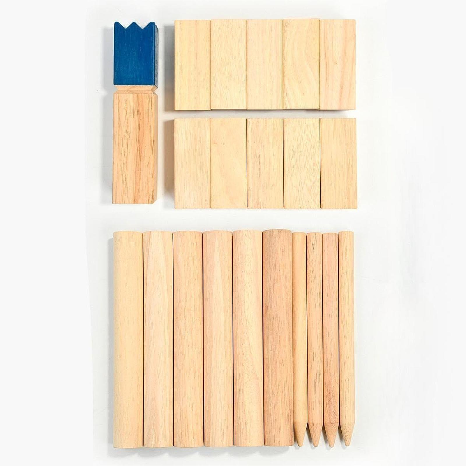 Outdoor Fun Wooden Kubb Yard G - Kubb Game Yard reseña y precio