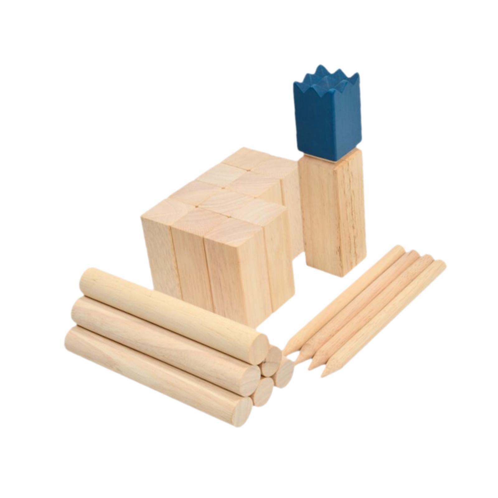 Outdoor Fun Wooden Kubb Yard G - Kubb Game Yard reseña y precio