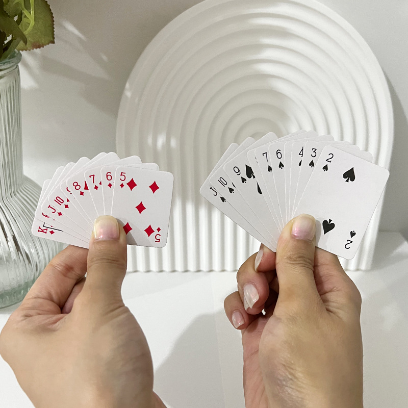 5PCS Mini Poker Playing Cards  - Party Games Juegos De Mesa reseña y precio