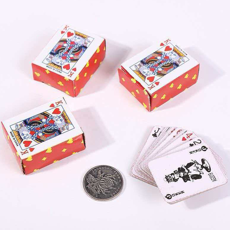 5PCS Mini Poker Playing Cards  - Party Games Juegos De Mesa reseña y precio