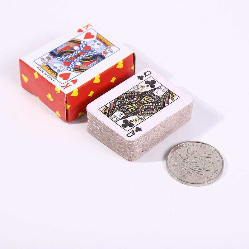 5PCS Mini Poker Playing Cards  - Party Games Juegos De Mesa reseña y precio
